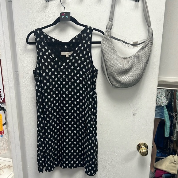 Bundle Loft S dress two jewelry gray bag - Picture 1 of 5